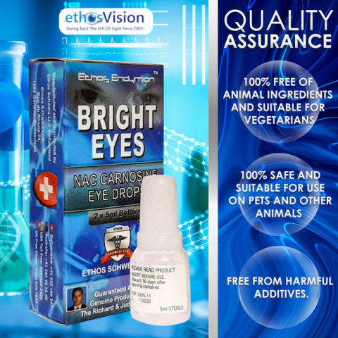 Ethos Bright Eyes NAC Eye Drops For Cataracts | ethosVision