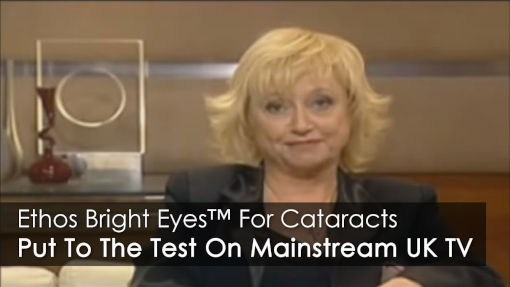 ethos bright eyes for cataracts put to the test uk television