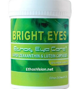 lutein and zeaxanthin supplement Ethos Bright Eyes lutein and zeaxanthin Capsules