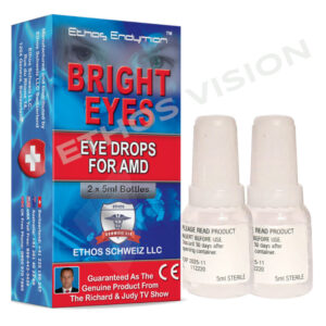 ethos bright eyes NAC Carnosine eye drops for AMD advanced macular degeneration