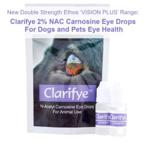 double strength 2% NAC eye drops for dogs and pets