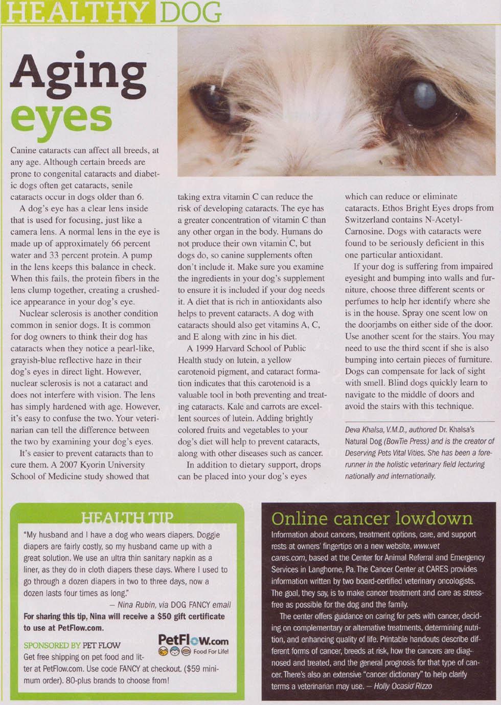 Ethos Bright Eyes NAC Carnosine Cataract Eye Drops For Dogs and Pets - Image 6